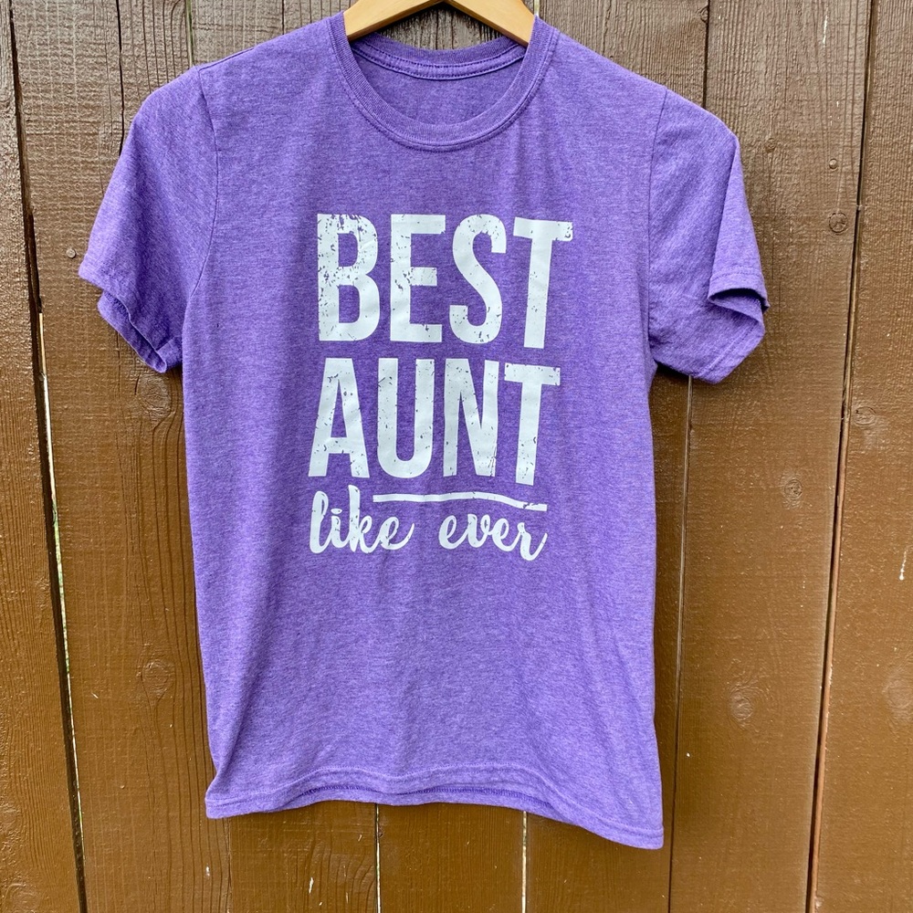 Best Aunt Graphic T Shirt for gift, gender reveals, births, events